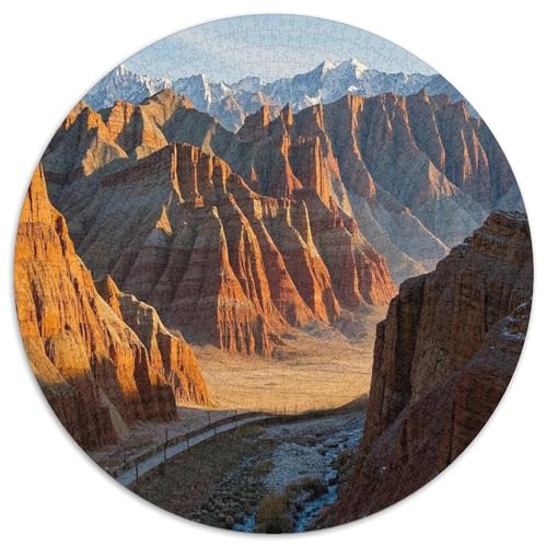 Herbst-Danxia. Gebietete Puzzles. Gehirnvergnügung Puzzle 1000 Teile Puzzle Für Erwachsene 1000pcs (67.5x67.5cm) von junsuoxiao