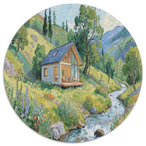 Künstlerischer Berg. Gebietete Puzzles. Gehirnvergnügung Puzzle 1000 Teile Puzzle Für Erwachsene 1000pcs (67.5x67.5cm) von junsuoxiao