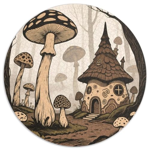 Märchenhaus. Gebietete Puzzles. Gehirnvergnügung Puzzle 1000 Teile Puzzle Für Erwachsene 1000pcs (67.5x67.5cm) von junsuoxiao