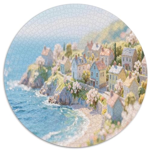 Meerblick. Gebietete Puzzles. Gehirnvergnügung Puzzle 1000 Teile Puzzle Für Erwachsene 1000pcs (67.5x67.5cm) von junsuoxiao