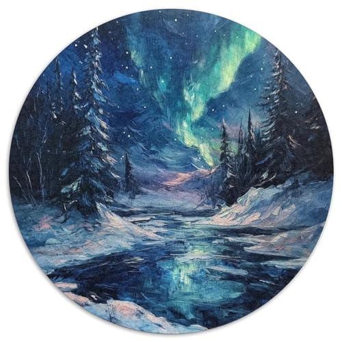 Nordlichter. Gebietete Puzzles. Gehirnvergnügung Puzzle 1000 Teile Puzzle Für Erwachsene 1000pcs (67.5x67.5cm) von junsuoxiao
