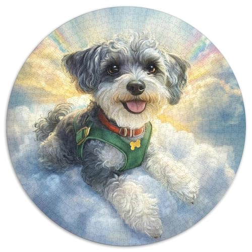Shih Tzu. Gebietete Puzzles. Gehirnvergnügung Puzzle 1000 Teile Puzzle Für Erwachsene 1000pcs (67.5x67.5cm) von junsuoxiao