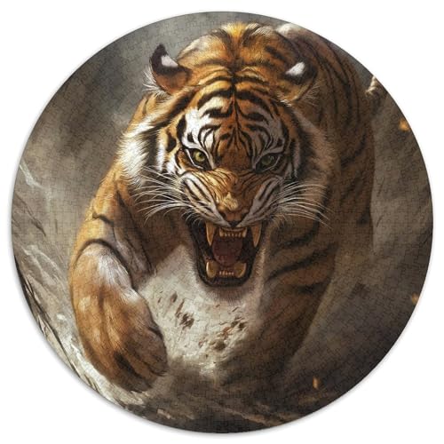 Tiger. Gebietete Puzzles. Gehirnvergnügung Puzzle 1000 Teile Puzzle Für Erwachsene 1000pcs (67.5x67.5cm) von junsuoxiao