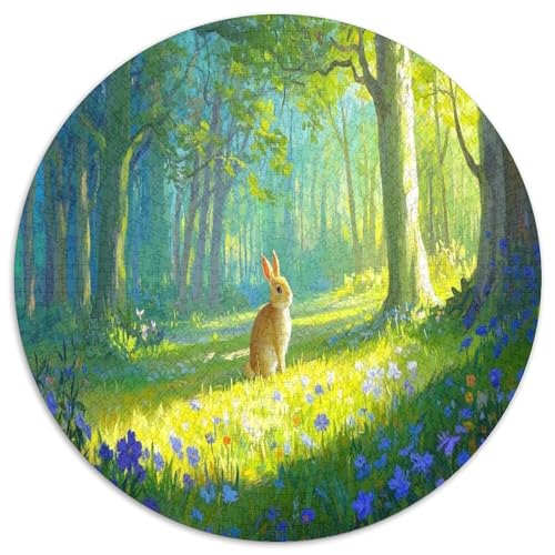 Waldhase. Gebietete Puzzles. Gehirnvergnügung Puzzle 1000 Teile Puzzle Für Erwachsene 1000pcs (67.5x67.5cm) von junsuoxiao