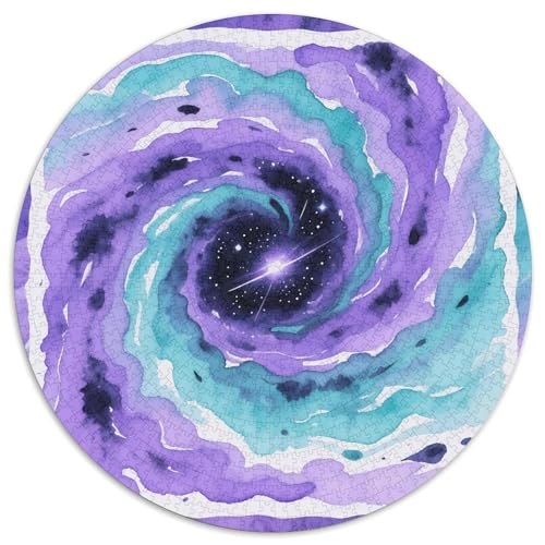 Wasserfarben-Galaxiennebel-Muster. Gebietete Puzzles. Gehirnvergnügung Puzzle 1000 Teile Puzzle Für Erwachsene 1000pcs (67.5x67.5cm) von junsuoxiao