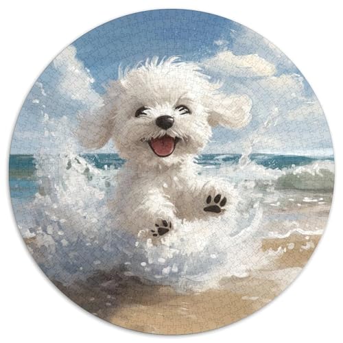 West Highland White Terrier. Gebietete Puzzles. Gehirnvergnügung Puzzle 1000 Teile Puzzle Für Erwachsene 1000pcs (67.5x67.5cm) von junsuoxiao