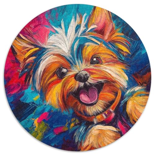Yorkshire Terrier. Gebietete Puzzles. Gehirnvergnügung Puzzle 1000 Teile Puzzle Für Erwachsene 1000pcs (67.5x67.5cm) von junsuoxiao