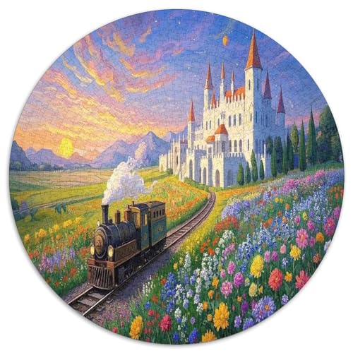 Zugburg. Gebietete Puzzles. Gehirnvergnügung Puzzle 1000 Teile Puzzle Für Erwachsene 1000pcs (67.5x67.5cm) von junsuoxiao