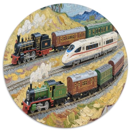 Zugvielfalt. Gebietete Puzzles. Gehirnvergnügung Puzzle 1000 Teile Puzzle Für Erwachsene 1000pcs (67.5x67.5cm) von junsuoxiao