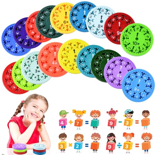 18 stück Mathe Fidget Spinner Multiplizieren,Mathe Fakten Lernspielzeug für Kinder,Fidget Spinner MathInteraktives FingerkreiselgeräT Zum Erlernen Von Multiplikation und Division 18 stück Mathe Fidget Spinner Multiplizieren,Mathe Fakten Lernspielzeug für Kinder,Fidget Spinner MathInteraktives FingerkreiselgeräT Zum Erlernen Von Multiplikation und Division von juyishwu