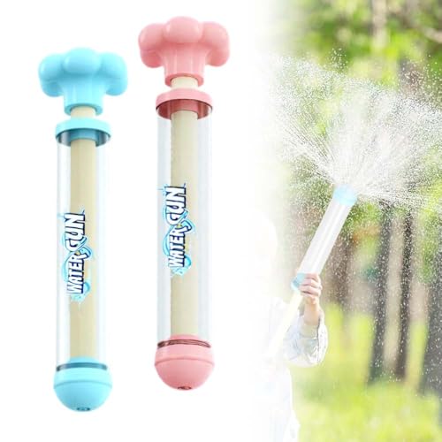 Feuerwerks Wasserpistole Spielzeug, 2025 Neu WassersprüHspielzeug, Romantische Feuerwerk Water Squirter Wasserspielzeug Kinder Outdoor Spielzeug für Baden,Pool, Party (Pink+Blau) von kailisi