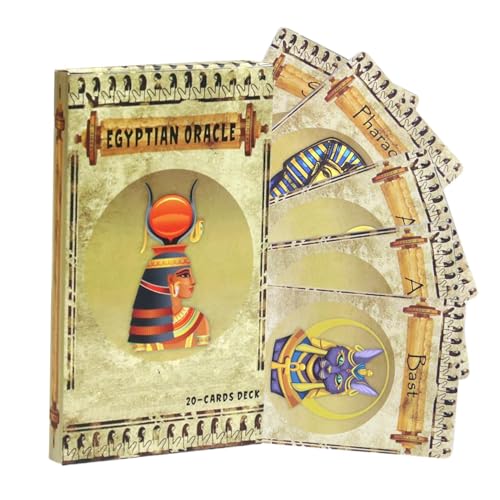 Ägyptisches Tarot Gesellschaftsspiel,Tarotkarten Für Anfänger Für Familientreffen,Klassisches Spielzeug Für Familien Jugendliche Und Erwachsene von kaiop