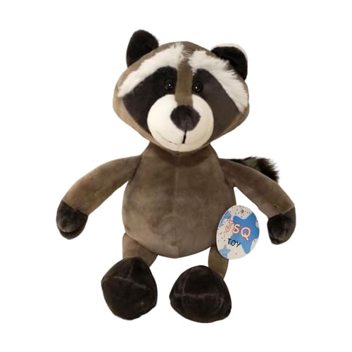 kaiop Plüschtiere Mit Waldtieren, Verspieltes, Weiches Und Kuscheliges Waldtier, Realistische Waldtierfiguren, Spielzeug Für Dschungel-Zoo-Mottopartys, Weihnachts- Und Halloween-Dekoration von kaiop