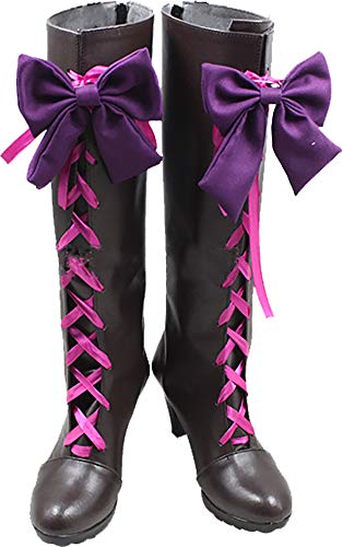 EKaishG Cosplay Stiefel Stiefel Schuhe Schuh compatible with Black Butler Alois Trancy von kaishcos