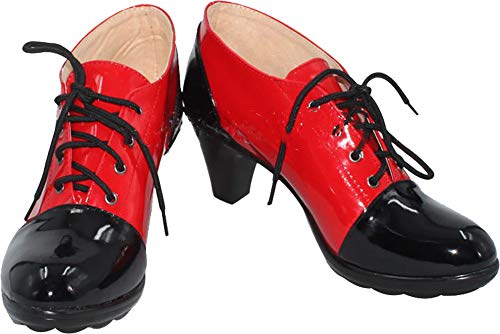 EKaishG Cosplay Stiefel Stiefel Schuhe Schuh compatible with Black Butler Grell Sutcliff Single EKaishG Cosplay Stiefel Stiefel Schuhe Schuh compatible with Black Butler Grell Sutcliff Single von kaishcos