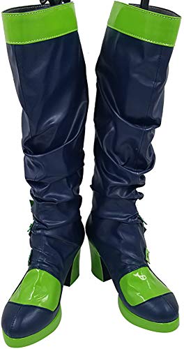 EKaishG Cosplay Stiefel Stiefel Schuhe Schuh compatible with JoJo's Bizarre Adventure Jolyne Cujoh von kaishcos