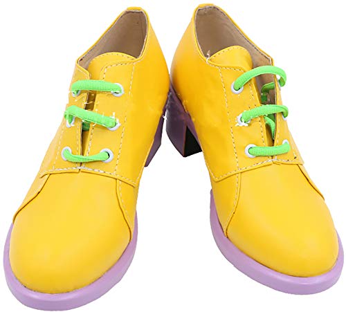 EKaishG Cosplay Stiefel Stiefel Schuhe Schuh compatible with JoJo's Bizarre Adventure Rohan Kishibe von kaishcos