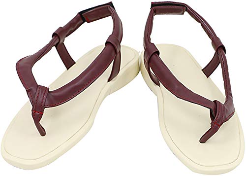 EKaishG Cosplay Stiefel Stiefel Schuhe Schuh compatible with Kimetsu No Yaiba Kamado Tanjirou von kaishcos