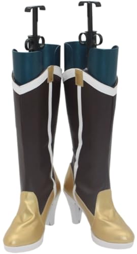 Kaishwind Cosplay Stiefel Schuhe Schuh Stiefel compatible with Puella Magi Madoka Magica Tomoe Mami von kaishcos
