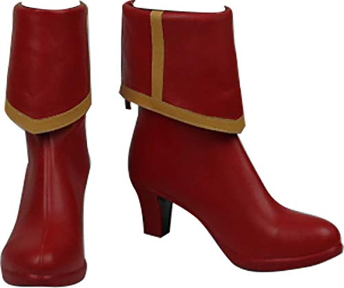 PTKaish Cosplay Stiefel Stiefel Schuhe Schuh compatible with Fate Apocrypha Mordred von kaishcos