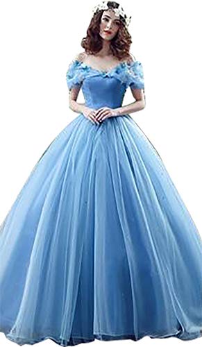 bkaishb Cosplay Kostüm for Cinderella Cinderella blue von kaishcos