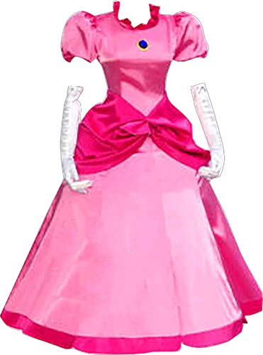 bkaishb Cosplay Kostüm for Super Mario Bros Peach bkaishb Cosplay Kostüm for Super Mario Bros Peach von kaishcos