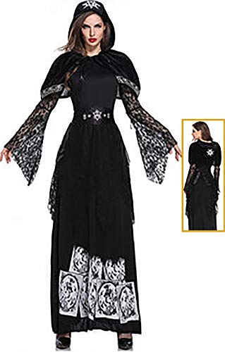 kaishcos Halloween Party Kostüm for Women – Vampire Witch, Zombie Ghost Bride, Masquerade Dress black 004 kaishcos Halloween Party Kostüm for Women – Vampire Witch, Zombie Ghost Bride, Masquerade Dress black 004 von kaishcos