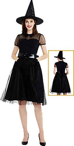 kaishcos Halloween Party Kostüm for Women – Vampire Witch, Zombie Ghost Bride, Masquerade Dress black 008 kaishcos Halloween Party Kostüm for Women – Vampire Witch, Zombie Ghost Bride, Masquerade Dress black 008 von kaishcos