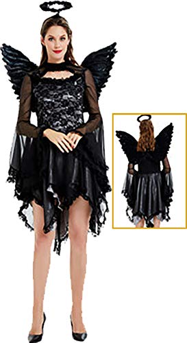 kaishcos Halloween Party Kostüm for Women – Vampire Witch, Zombie Ghost Bride, Masquerade Dress black 012 kaishcos Halloween Party Kostüm for Women – Vampire Witch, Zombie Ghost Bride, Masquerade Dress black 012 von kaishcos