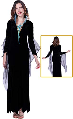 kaishcos Halloween Party Kostüm for Women – Vampire Witch, Zombie Ghost Bride, Masquerade Dress black blue kaishcos Halloween Party Kostüm for Women – Vampire Witch, Zombie Ghost Bride, Masquerade Dress black blue von kaishcos
