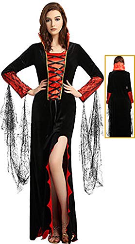 kaishcos Halloween Party Kostüm for Women – Vampire Witch, Zombie Ghost Bride, Masquerade Dress black red 003 kaishcos Halloween Party Kostüm for Women – Vampire Witch, Zombie Ghost Bride, Masquerade Dress black red 003 von kaishcos