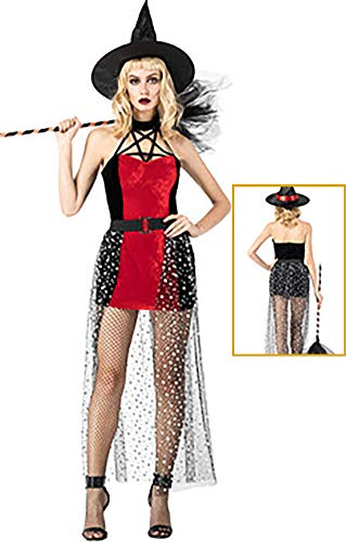 kaishcos Halloween Party Kostüm for Women – Vampire Witch, Zombie Ghost Bride, Masquerade Dress black red 005 kaishcos Halloween Party Kostüm for Women – Vampire Witch, Zombie Ghost Bride, Masquerade Dress black red 005 von kaishcos