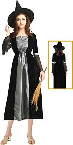 kaishcos Halloween Party Kostüm for Women – Vampire Witch, Zombie Ghost Bride, Masquerade Dress gray kaishcos Halloween Party Kostüm for Women – Vampire Witch, Zombie Ghost Bride, Masquerade Dress gray von kaishcos