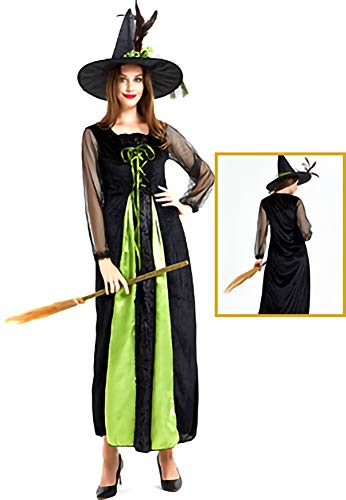 kaishcos Halloween Party Kostüm for Women – Vampire Witch, Zombie Ghost Bride, Masquerade Dress green kaishcos Halloween Party Kostüm for Women – Vampire Witch, Zombie Ghost Bride, Masquerade Dress green von kaishcos