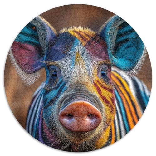 1000pcs (67.5x67.5cm) Puzzles,für Erwachsene Und Teenager Ferkel in Zebrafärbung, von kaiyun