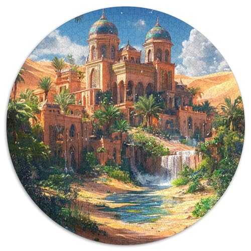 1000pcs (67.5x67.5cm) Puzzles,für Erwachsene Und Teenager Mittelalterliche Stämme,Exotische Architektur von kaiyun