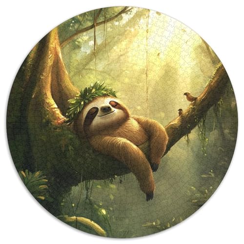 1000pcs (67.5x67.5cm) Puzzles,für Erwachsene Und Teenager Niedliches kleines Faultier,Wald von kaiyun