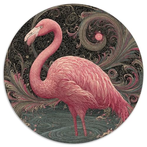 1000pcs (67.5x67.5cm) Puzzles,für Erwachsene Und Teenager Rosa Flamingo,Wirbelnder Wirbel von kaiyun