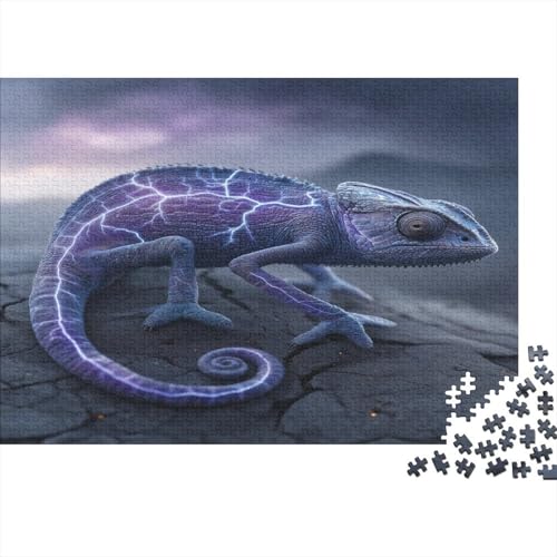 1000pcs (75x50cm) Puzzles,für Erwachsene Und Teenager Chamäleon,Blitz von kaiyun