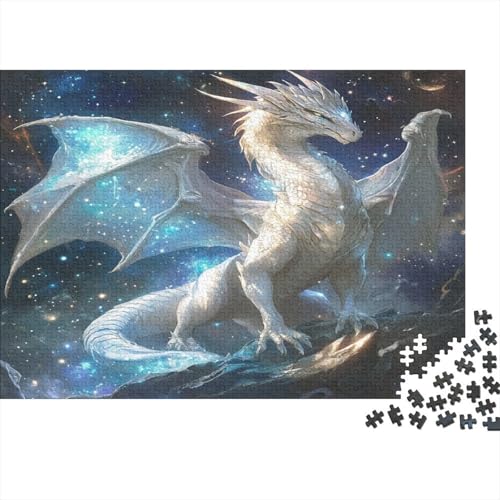 1000pcs (75x50cm) Puzzles,für Erwachsene Und Teenager Drache,Kosmisches Thema von kaiyun