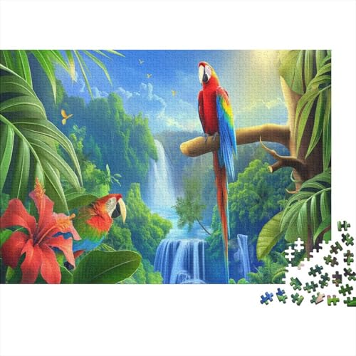 1000pcs (75x50cm) Puzzles,für Erwachsene Und Teenager Ecuadorianischer Regenwald, Papageien, von kaiyun