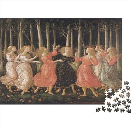 1000pcs (75x50cm) Puzzles,für Erwachsene Und Teenager Frauen,Frühling von kaiyun