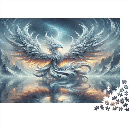 1000pcs (75x50cm) Puzzles,für Erwachsene Und Teenager Phönix,Fliegen über Wasser und Berge von kaiyun