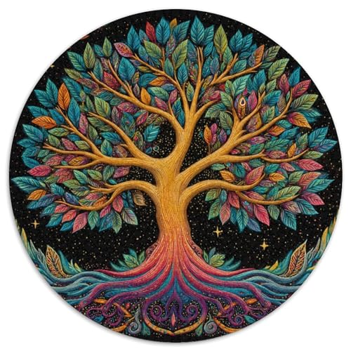 A Colorful Lebensbaum 1000pcs (67.5x67.5cm) Puzzles, Die Für Erwachsene Und Personen Ab 14 Jahren Geeignet Sind von kaiyun