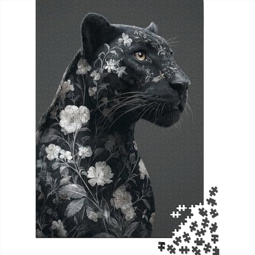 A Leopard Covered in White Blumenmusters 70x50cm/1000pcs Schwer Puzzle Lernspiel Impossible Herausforderung Spielzeug Für Erwachsene Kinder A Leopard Covered in White Blumenmusters 70x50cm/1000pcs Schwer Puzzle Lernspiel Impossible Herausforderung Spielzeug Für Erwachsene Kinder von kaiyun