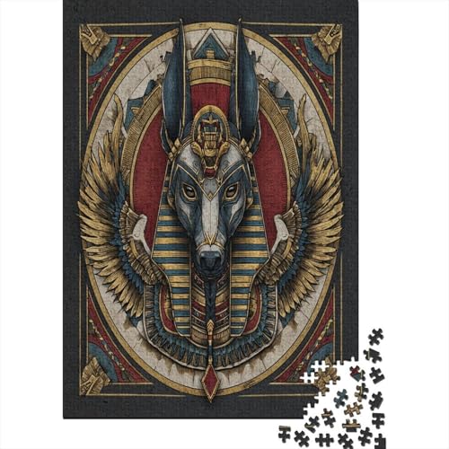 Ägyptische Motive 38x26cm/1000pcs Puzzle, Lernspiel Impossible Herausforderungsspielzeug Für Erwachsene Teenager von kaiyun