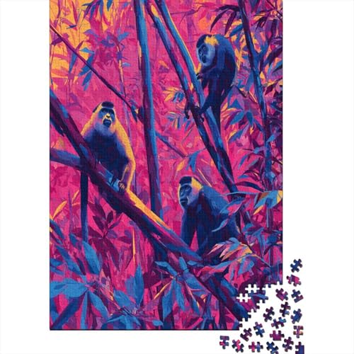 AFFE,Dschungel Branch Gemusterte Nachhaltige Für Erwachsene Hochwertige Holzspielpuzzles 38x26cm/1000pcs AFFE,Dschungel Branch Gemusterte Nachhaltige Für Erwachsene Hochwertige Holzspielpuzzles 38x26cm/1000pcs von kaiyun