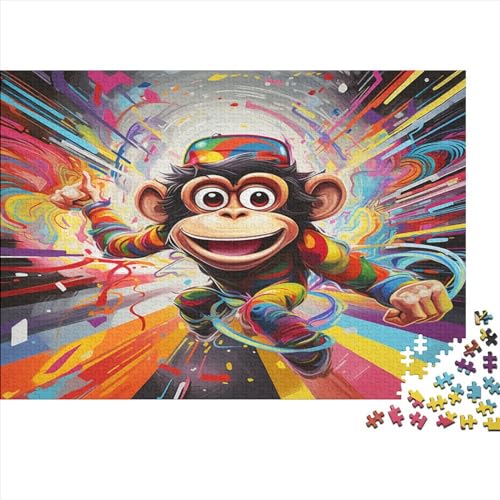 AFFE 1000pcs (75x50cm) Schwer Puzzle Lernspiel Impossible Tier Herausforderung Spielzeug Für Erwachsene Kinder von kaiyun