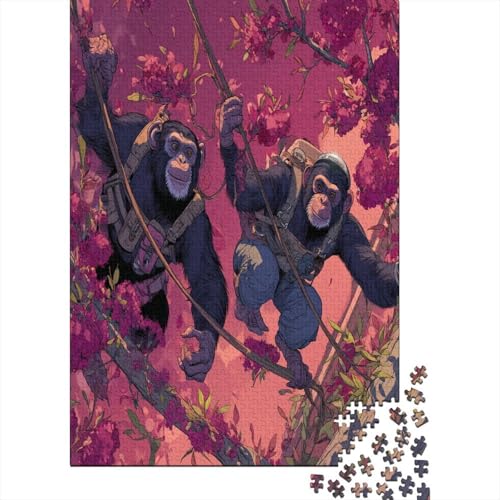 Affen schwingen in Kletterausrüstung am Baum Puzzle 1000 Teile, Lernspiel, Unmöglich, Anspruchsvolles Spielzeug Für Erwachsene Und Kinder Ab 14 Jahren 70x50cm/1000pcs Affen schwingen in Kletterausrüstung am Baum Puzzle 1000 Teile, Lernspiel, Unmöglich, Anspruchsvolles Spielzeug Für Erwachsene Und Kinder Ab 14 Jahren 70x50cm/1000pcs von kaiyun
