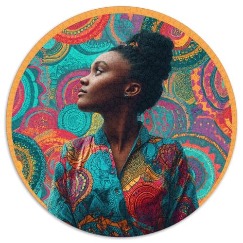 African Mädchen Rätsel Für Erwachsene || 1000pcs (67.5x67.5cm) Puzzles Lernspiele Home Decor von kaiyun